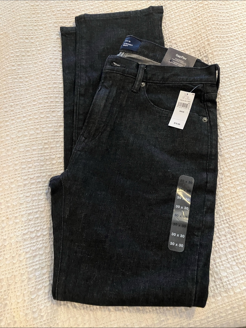 GAP jeans NWT straight 30x30 dark indigo men’s